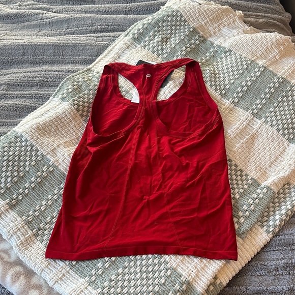NWT Fabletics Red Racerback Tank Top - Picture 4 of 5